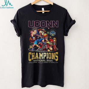 Uconn Huskies defeats South Carolina 2025 NCAA Women’s basketball national champions shirt