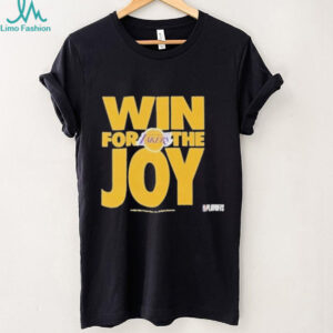 Win for the joy los angeles Lakers 2025 playoffs shirt
