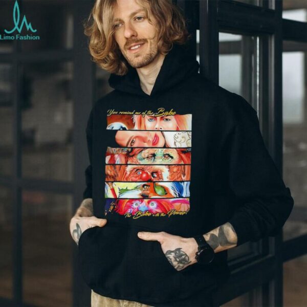 You remind me of the Babe the Babe with the power shirt