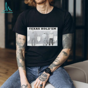 Texas hold’em cowboy urinal shirt