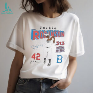 Jackie robinson Dodgers iconic shirt