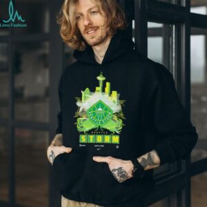 Seattle Storm green city shirt