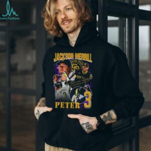 Jackson Merrill Rap San Diego Padres Vintage Baseball Graphic shirt