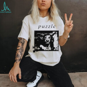 Puzzle dog collection shirt