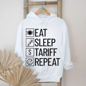 Eat sleep tariff repeat shirt
