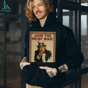 Uncle Sam Trump join the meme war shirt