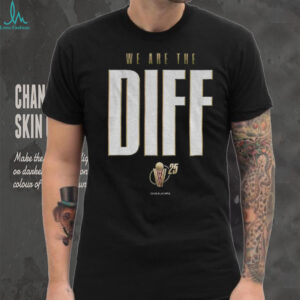 Cleveland Cavaliers we are the diff 2025 NBA playoffs shirt