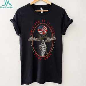 Aaron Lewis American as it gets Tour 2025 shirt