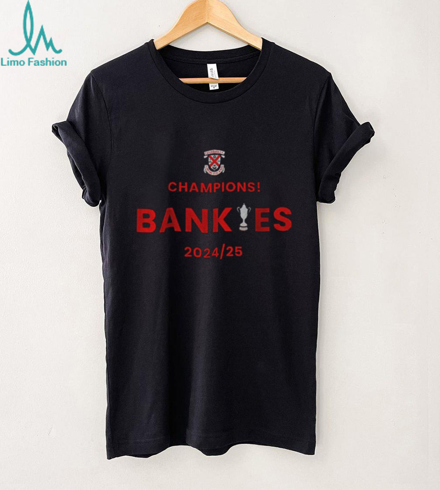 Clydebank FC Champions Bankies 2024 2025 shirt Clydebank FC Champions Bankies 2024 2025 shirt