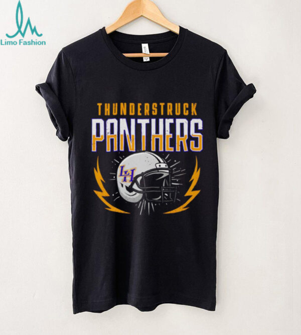 Crown Trio Liberty Hill Panthers Thunderstruck helmet shirt