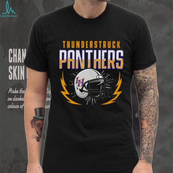 Crown Trio Liberty Hill Panthers Thunderstruck helmet shirt