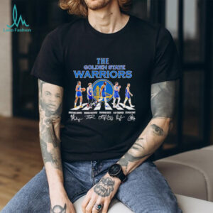 The Golden State Warriors Abbey Road Jonathan Kuminga Brandin Podziemski Draymond Green signatures shirt