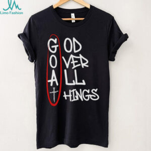 GOAT God over all things 2025 shirt