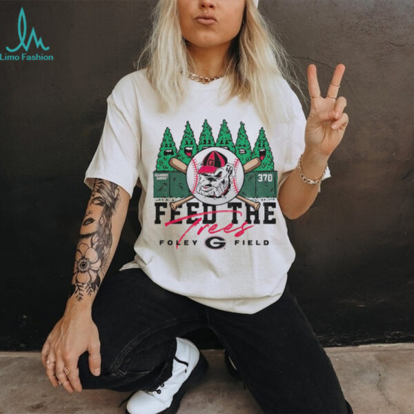 Georgia Giragia Baseball Foley Field Feed The Trees shirt