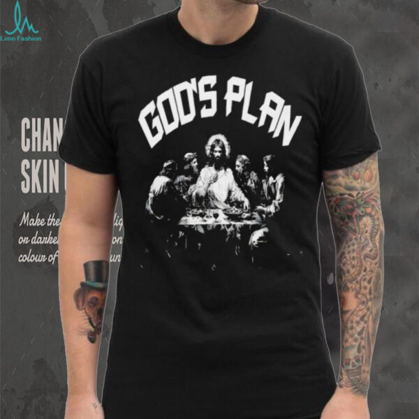 Gods plan graphic shirt