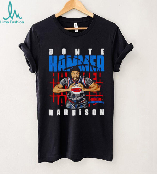 Hammer Harrison Harlem Globetrotters pose shirt