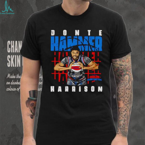 Hammer Harrison Harlem Globetrotters pose shirt