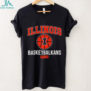 Illinois Fighting Illini Basketbalkans est 2025 shirt