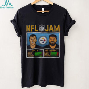 NFL Jam Steelers Football Watt And Heyward shirt