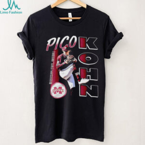 Pico Kohn Mississippi State baseball graphic shirt
