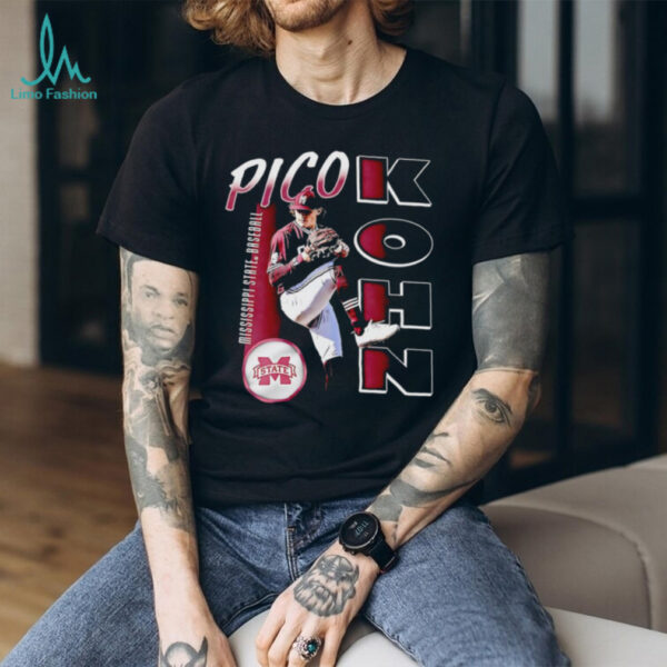 Pico Kohn Mississippi State baseball graphic shirt
