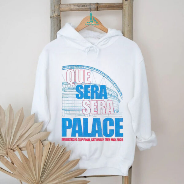 Qeu Sera Sera Palace Emirates FA Cup Final Saturday 17th May 2025 shirt