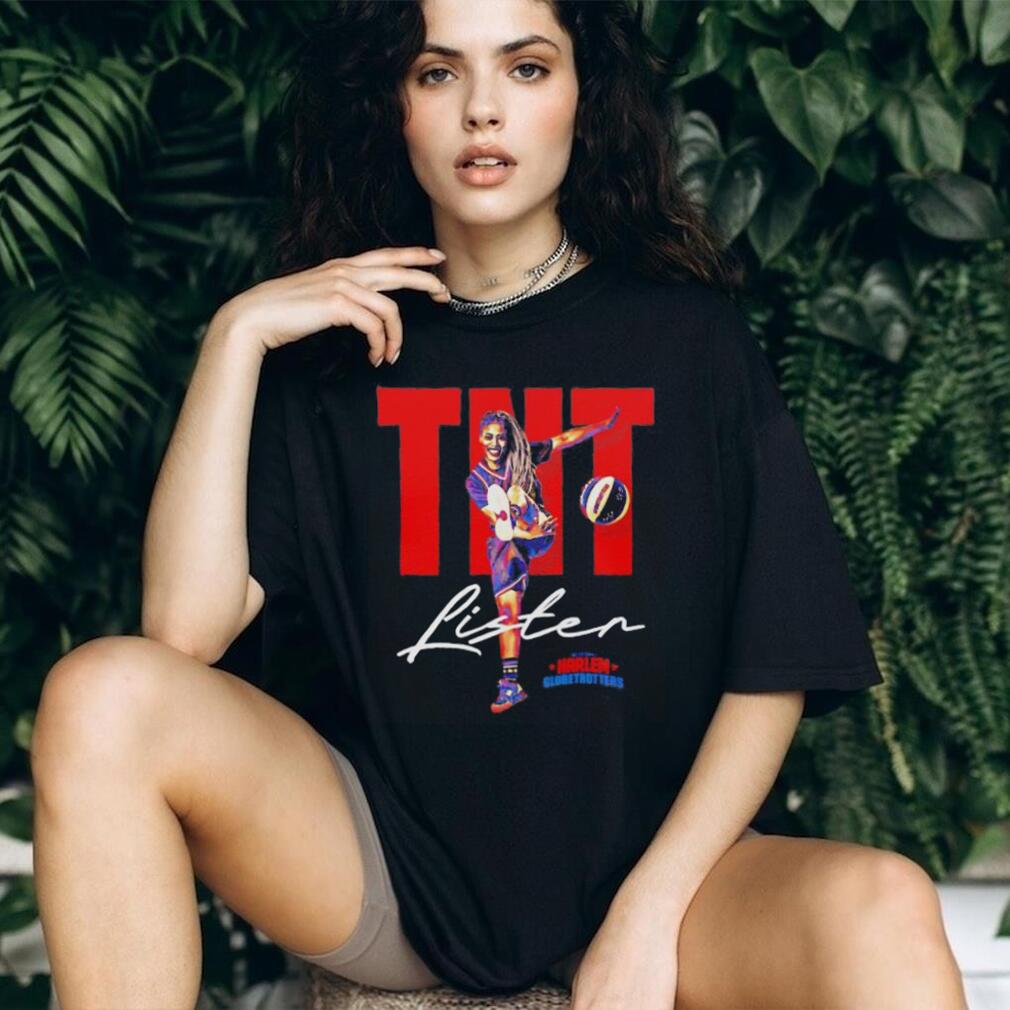 TNT Lister Harlem Globetrotters Pass shirt TNT Lister Harlem Globetrotters Pass shirt