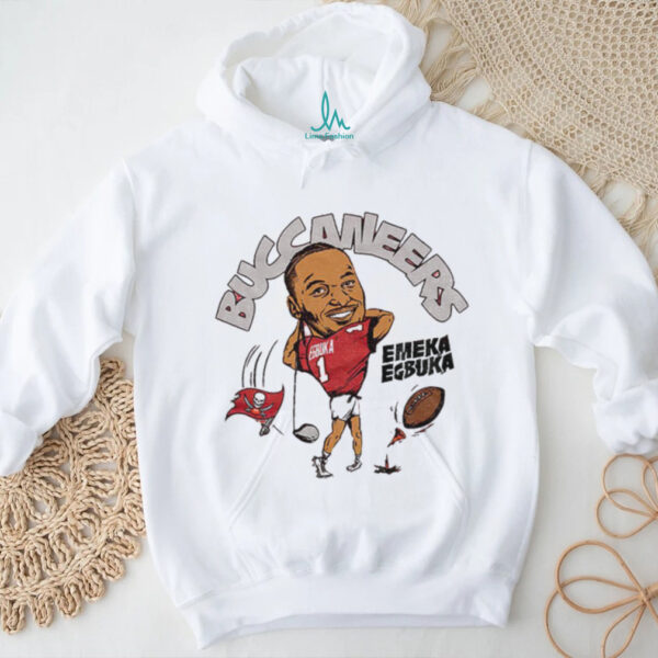 Tampa Bay Buccaneers Emeka Egbuka 1 cartoon football player shirt