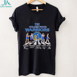 The Golden State Warriors Abbey Road Jonathan Kuminga Brandin Podziemski Draymond Green signatures shirt