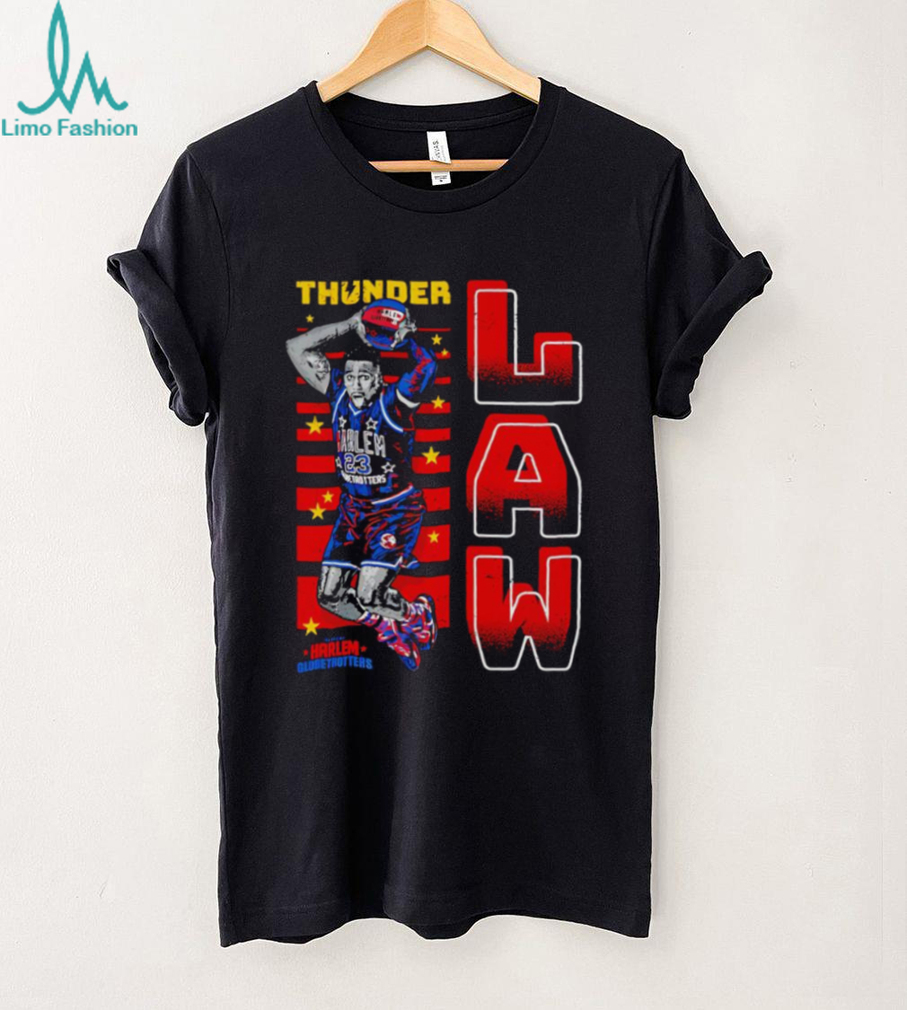 Thunder Law Harlem Globetrotters Jam shirt Thunder Law Harlem Globetrotters Jam shirt