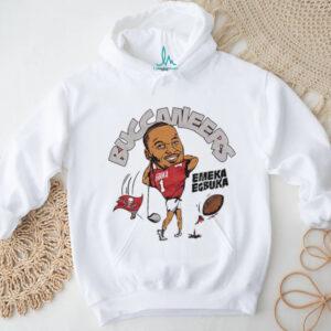 Tampa Bay Buccaneers Emeka Egbuka 1 cartoon football player shirt