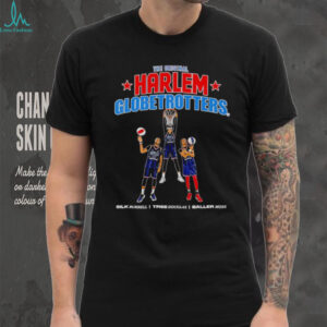 The original Harlem Globetrotters trio shirt