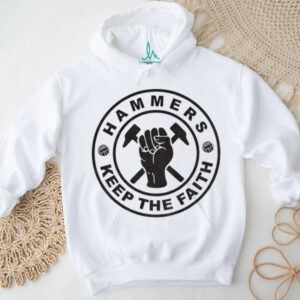 Hammers keep the faith shirt