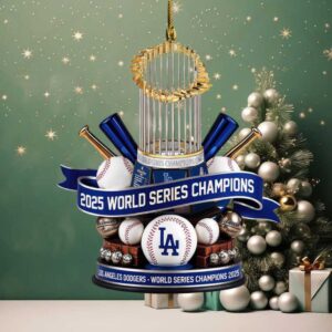 2025 World Series Champion LA Dodgers Commemorative Ornament
