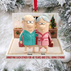 40th Anniversary Still Going Strong Christmas Ornament