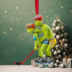 A Playful Twist Acrylic Ornament Personalized Gift For Sporty Couple