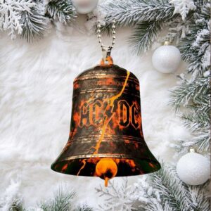 ACDC The Cracked Bell Holiday Christmas Tree Decorations Ornament