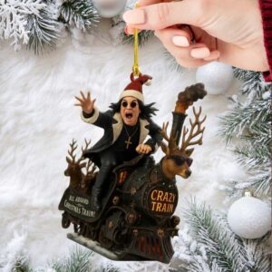 All Aboard the Christmas Train! Ozzy Ornament