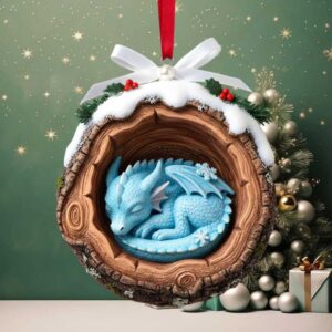Baby Dragon Acrylic Ornament Personalized Gifts For Christmas