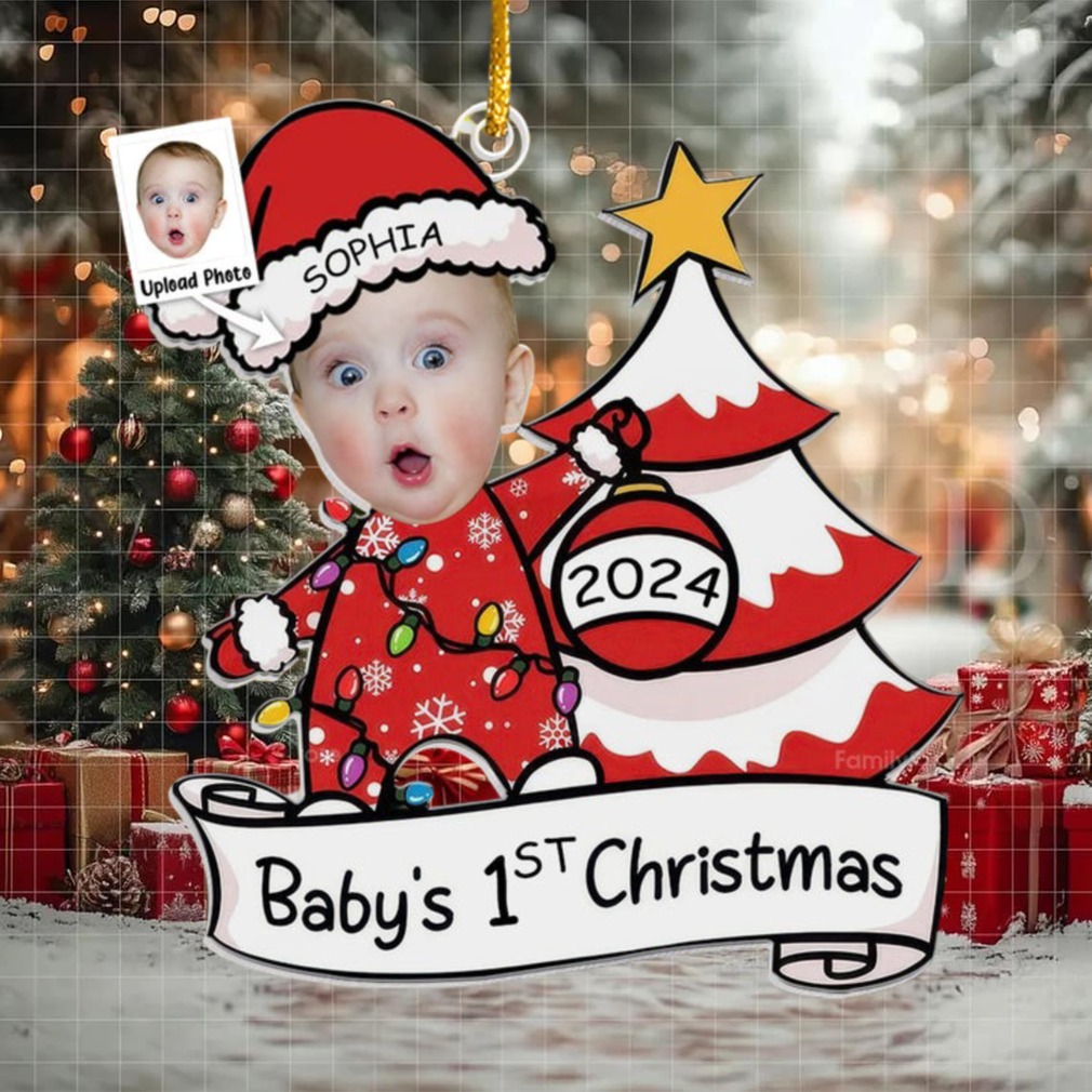 Baby’s First Christmas Baby Newborn Gift For Family Personalized Acrylic Ornament Baby’s First Christmas Baby Newborn Gift For Family Personalized Acrylic Ornament