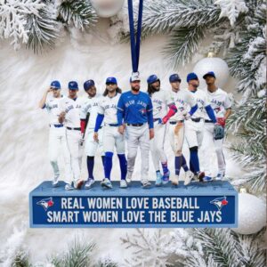 Blue Jays Champions Ornament, Baseball Ornament, Blue Jays Christmas Ornament