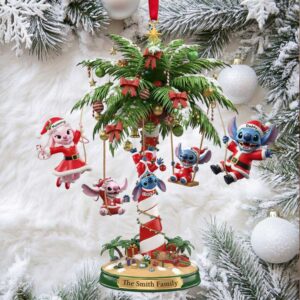 Bring Joy to Your Family Alien Family Ornament Personalized Christmas Gift