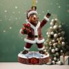 Personalized Football Ornament, Custom Name & Number Christmas Decoration Personalized Football Ornament, Custom Name & Number Christmas Decoration