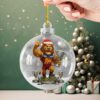 Personalized Football Ornament, Custom Name & Number Christmas Decoration Personalized Football Ornament, Custom Name & Number Christmas Decoration