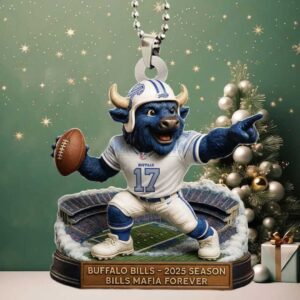 Buffalo Bills 2025 Season Billieve Mascot Ornament