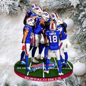 Buffalo Bills Ray Davis Dynamic Catch Ornament Buffalo Bills Ray Davis Dynamic Catch Ornament