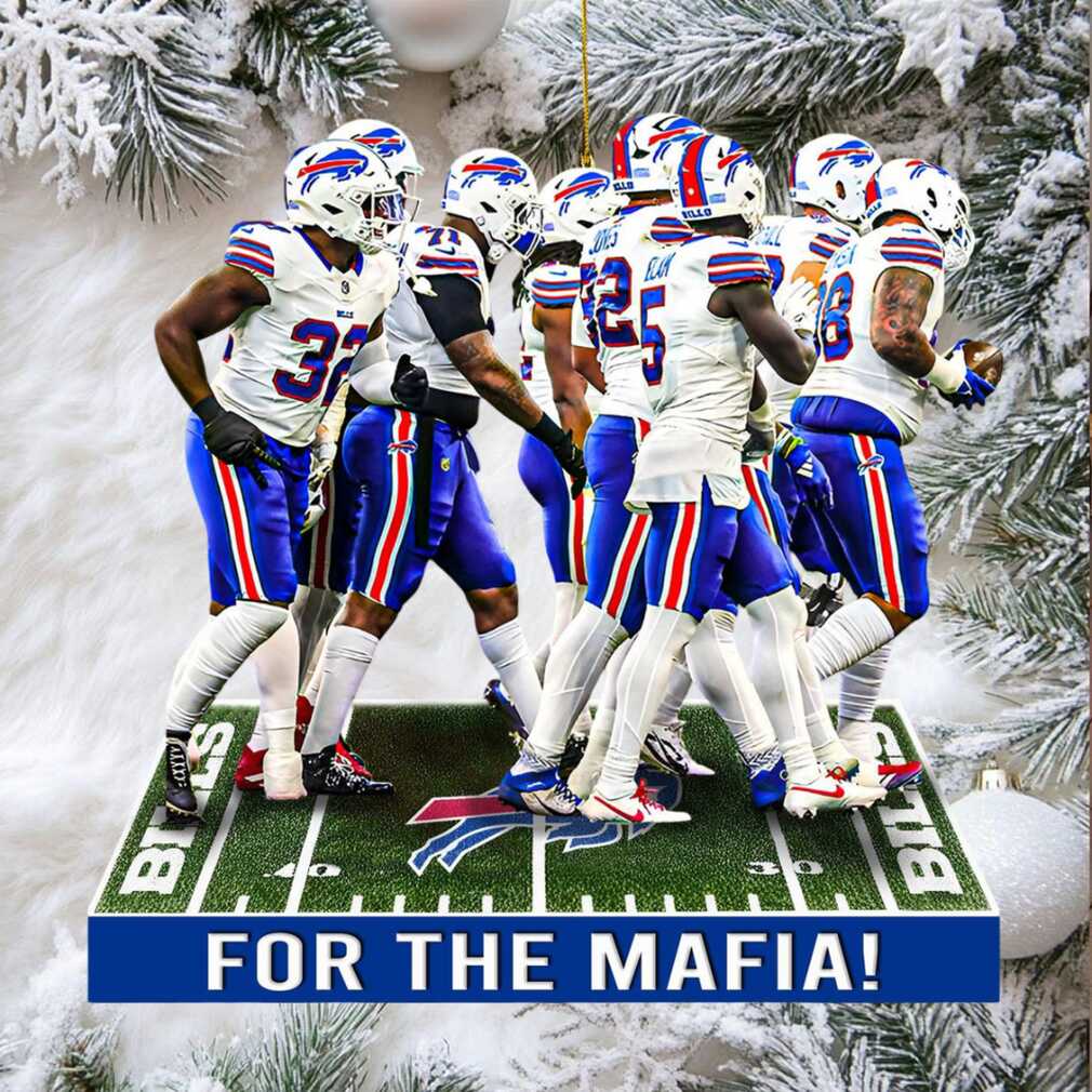 Buffalo Bills Team Huddle Christmas Ornament Buffalo Bills Team Huddle Christmas Ornament