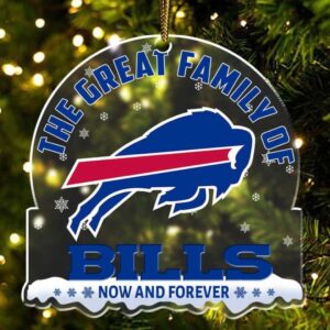 Buffalo Bills The Great Family Of Bills Now And Forever Ornament