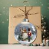 I Ducking Love You Personalized Couple Duck Christmas Ornament I Ducking Love You Personalized Couple Duck Christmas Ornament