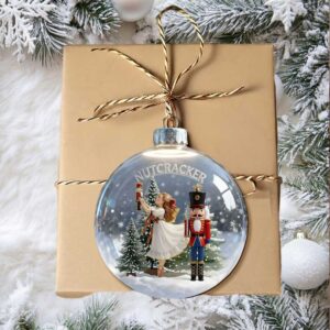 Celebrate Magic and Dance Personalized Christmas Ornament for Ballet Lovers
